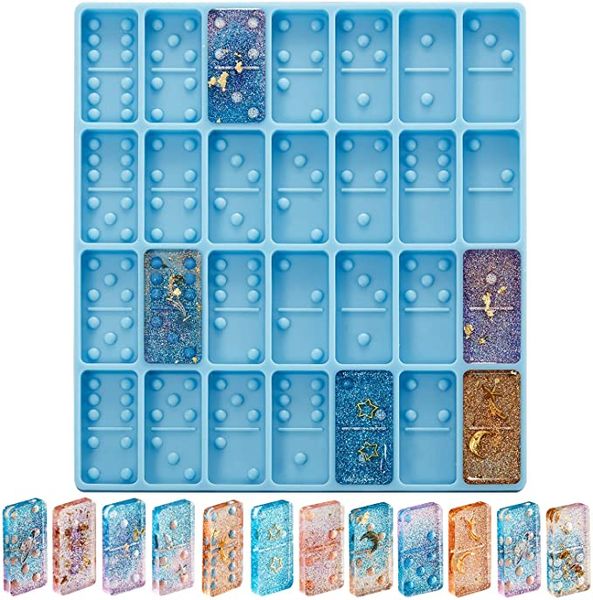 silicone resin molds domino double six epoxy resin casting game mold diy silicone moldel for personalized dominoes kimter-c427fz
silicone resin molds domino double six epoxy resin casting game mold diy silicone moldel for personalized dominoes kimter-c427fz