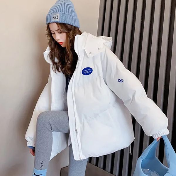 2021 new short winter jaet women warm hooded down cotton puffer jaet parkas female loose outwear jaets cotton-padded coats, Black
2021 new short winter jaet women warm hooded down cotton puffer jaet parkas female loose outwear jaets cotton-padded coats, Black
