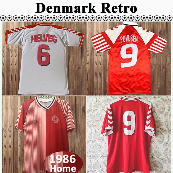 1986 1998 denmark retro mens soccer jerseys 1992 m. laudrup helveg jørgensen b. laudrup home red away white football shirt uniforms, Black;yellow
1986 1998 denmark retro mens soccer jerseys 1992 m. laudrup helveg jørgensen b. laudrup home red away white football shirt uniforms, Black;yellow