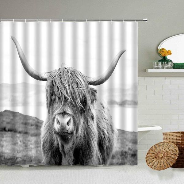 shower curtains highland cattle pattern curtain wildlife natural landscape bathroom decoration with hook waterproof polyester screen set
shower curtains highland cattle pattern curtain wildlife natural landscape bathroom decoration with hook waterproof polyester screen set