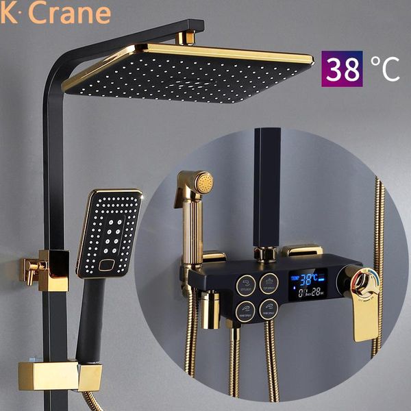 cold shower system bathroom led digital shower set wall mount smart thermostatic bath faucet square head spa rainfall grifo
cold shower system bathroom led digital shower set wall mount smart thermostatic bath faucet square head spa rainfall grifo