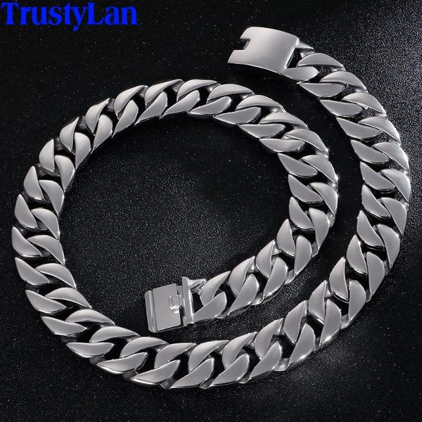 cool 24mm wide thick cuban miami chains necklaces with box lock hip hop jewelry solid heavy 520g stainless steel necklace men, Silver
cool 24mm wide thick cuban miami chains necklaces with box lock hip hop jewelry solid heavy 520g stainless steel necklace men, Silver