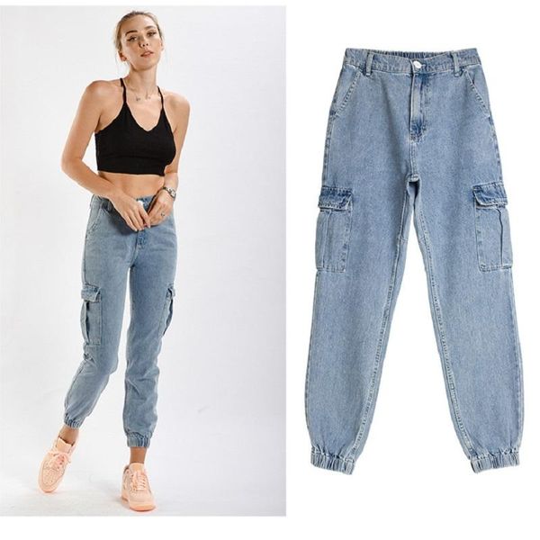 women's jeans streetwear high waist joggers women plus size loose blue denim harem pants sale items 2021 autumn wholesale clothing
women's jeans streetwear high waist joggers women plus size loose blue denim harem pants sale items 2021 autumn wholesale clothing