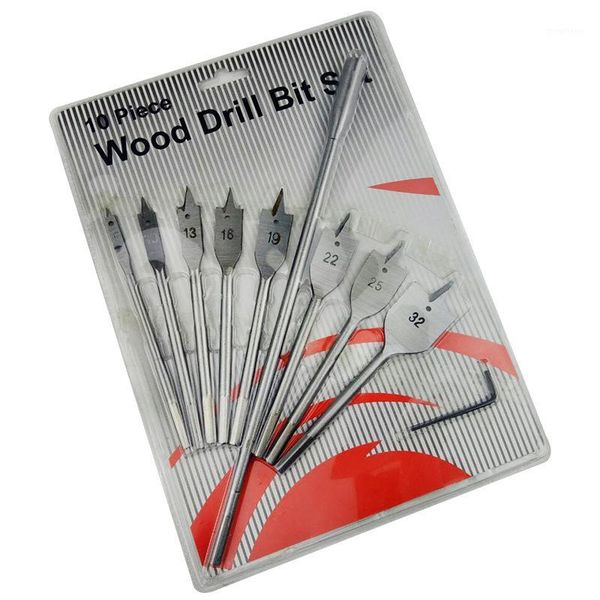 10pc three-tipped carpentry drill round shank hex shank woodworking hole saw set flat drill bit board hole punch1
10pc three-tipped carpentry drill round shank hex shank woodworking hole saw set flat drill bit board hole punch1