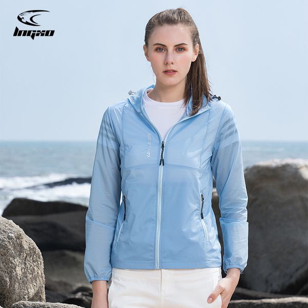lngxo sun protection clothing rain jacket waterproof hiking fishing camping clothes softshell thin coat quick dry outdoor women q1201, Black;brown
lngxo sun protection clothing rain jacket waterproof hiking fishing camping clothes softshell thin coat quick dry outdoor women q1201, Black;brown