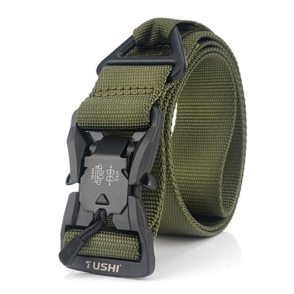 belts nylon tactical belt adjustable waist with magnetic buckle heavy duty army men clothing accessories, Black;brown
belts nylon tactical belt adjustable waist with magnetic buckle heavy duty army men clothing accessories, Black;brown