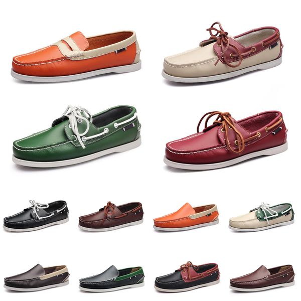 men casual shoes loafers leather sneakers bottom low cut classic triple black brown gr
men casual shoes loafers leather sneakers bottom low cut classic triple black brown gr