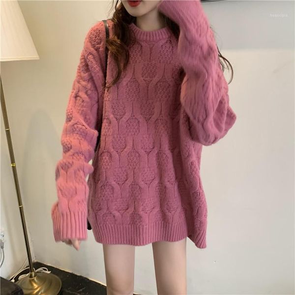 fall women vintage oversize sweater o-neck warm thick winter pullovers long batwing sleeve knitted casual loose outwear1, White;black
fall women vintage oversize sweater o-neck warm thick winter pullovers long batwing sleeve knitted casual loose outwear1, White;black