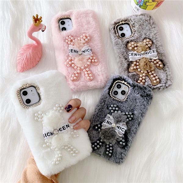 cute pearl bear fuzzy phone case for iphone 12 11 pro max 7 8 plus x xr xs max se 2020 soft back cover fashion fur fluffy cases
cute pearl bear fuzzy phone case for iphone 12 11 pro max 7 8 plus x xr xs max se 2020 soft back cover fashion fur fluffy cases