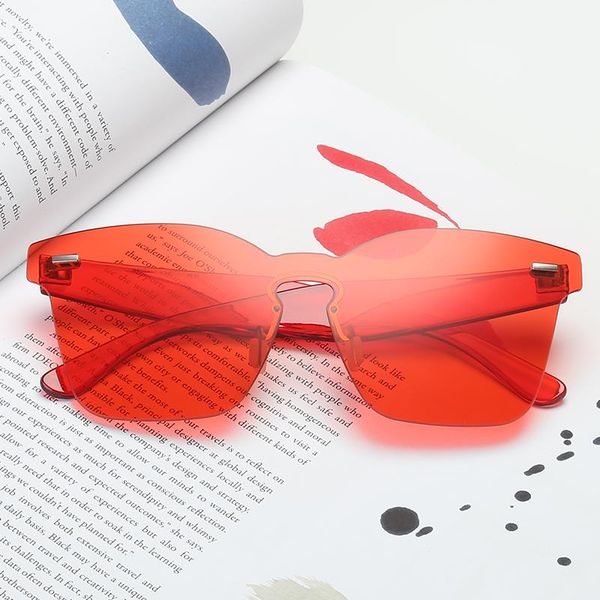 sunglasses 2021 ocean color women transparent gradient rimless shades for pink cat eye festival, White;black
sunglasses 2021 ocean color women transparent gradient rimless shades for pink cat eye festival, White;black