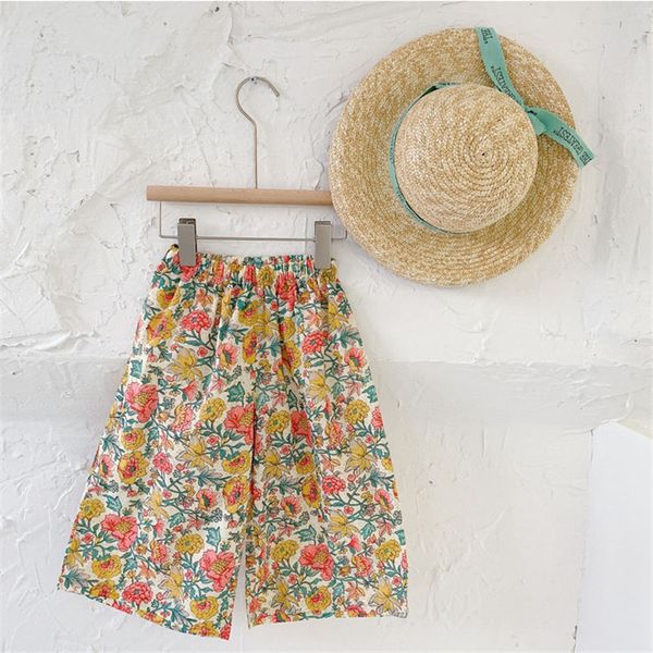 enkelibb child girl vintage wide-leg pants summer floral patten loose pants toddler girl korean style bottoms breathable pants y200704, Blue
enkelibb child girl vintage wide-leg pants summer floral patten loose pants toddler girl korean style bottoms breathable pants y200704, Blue