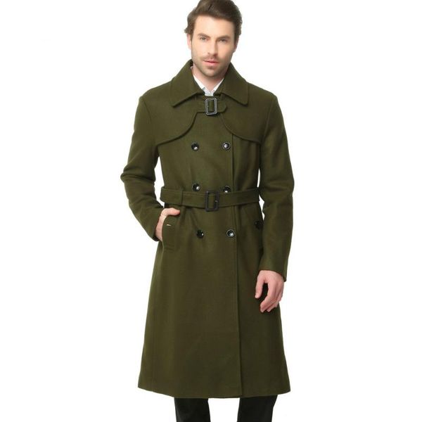 men's trench coats s-6xl 2021 fashion autumn winter classic men slim wool double button woolen long outwear army green black, Tan;black
men's trench coats s-6xl 2021 fashion autumn winter classic men slim wool double button woolen long outwear army green black, Tan;black