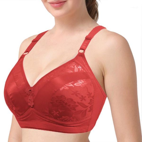 plus size bras for women 38-48 a b c d support push up bra 3/4 cup lingerie padded wireless brassiere fashion bralette1, Red;black
plus size bras for women 38-48 a b c d support push up bra 3/4 cup lingerie padded wireless brassiere fashion bralette1, Red;black