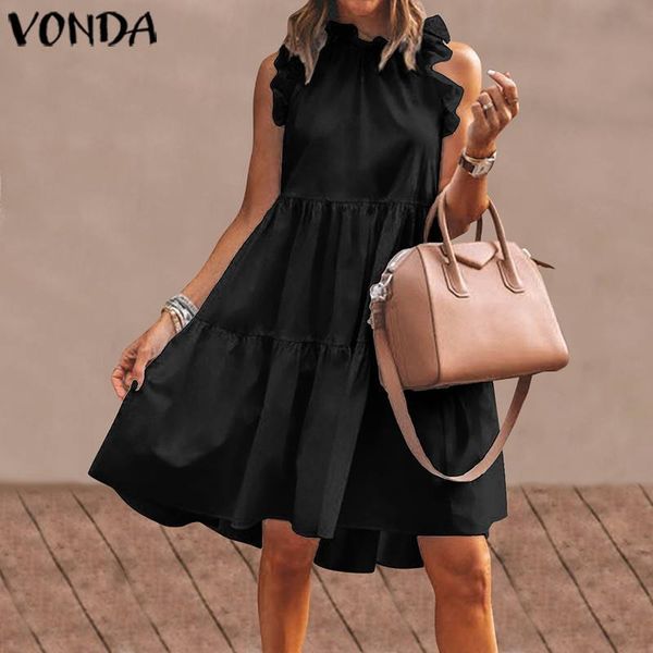 mini dress women sleeveless ruffled dress 2020 summer beach holiday sundress bohemian vestidos plus size robe y0118, Black;gray
mini dress women sleeveless ruffled dress 2020 summer beach holiday sundress bohemian vestidos plus size robe y0118, Black;gray