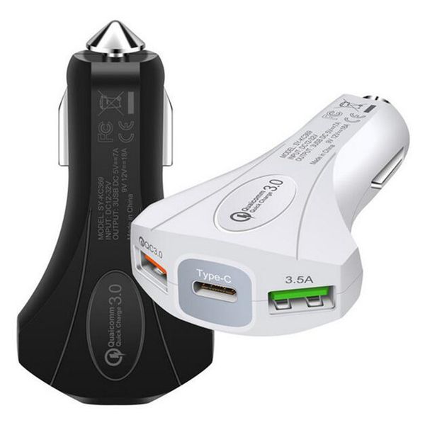 quick charger 3.0 type c car charger adapter 18w qc3.0 fast charging 3 usb car mobile phone charger for iphone samsung
quick charger 3.0 type c car charger adapter 18w qc3.0 fast charging 3 usb car mobile phone charger for iphone samsung