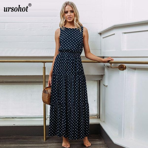 ursofashion polka dot beach maxi dress women 2018 summer boho style long dresses sarafan vintage party vestidos female1, White;black
ursofashion polka dot beach maxi dress women 2018 summer boho style long dresses sarafan vintage party vestidos female1, White;black