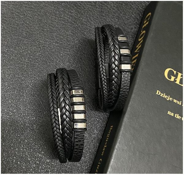 junwei new woven bracelet fashion trend hand jewelry three-layer leather striped cool bracelet ju jllmbi
junwei new woven bracelet fashion trend hand jewelry three-layer leather striped cool bracelet ju jllmbi