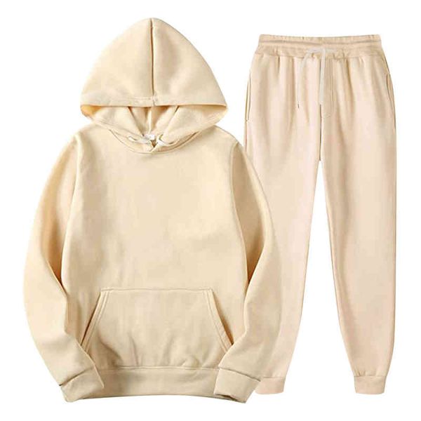 new men's women solid color long sleeved hooded sweatshirt and pant jogging set casual winter warm hoodies tracksuit sport suit, Gray
new men's women solid color long sleeved hooded sweatshirt and pant jogging set casual winter warm hoodies tracksuit sport suit, Gray
