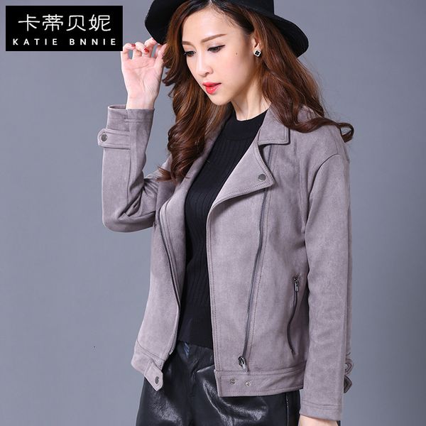 2021 spring autumn new deer skin short women's plus size and jacket 5n9t, Black;brown
2021 spring autumn new deer skin short women's plus size and jacket 5n9t, Black;brown