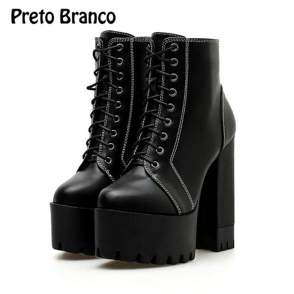 boots preto branco 2021 spring women platform autumn winter simple line high-heeled thick ankle shoes woman, Black
boots preto branco 2021 spring women platform autumn winter simple line high-heeled thick ankle shoes woman, Black