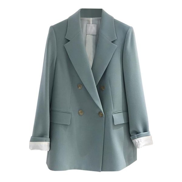 women's suits & blazers 2021 fashion women spring autumn suit jackets female korean style loose casual street blazer jacket 67a, White;black
women's suits & blazers 2021 fashion women spring autumn suit jackets female korean style loose casual street blazer jacket 67a, White;black