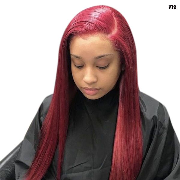burgundy lace front wig colored red human hair wigs 1b99j 13x4 remy wigs for black women 150 density preplucked hairline 
burgundy lace front wig colored red human hair wigs 1b99j 13x4 remy wigs for black women 150 density preplucked hairline
