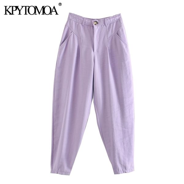 kpytomoa women chic fashion pockets harem pants vintage high waist zipper fly female ankle trousers casual pantalones mujer 201106, Black;white
kpytomoa women chic fashion pockets harem pants vintage high waist zipper fly female ankle trousers casual pantalones mujer 201106, Black;white