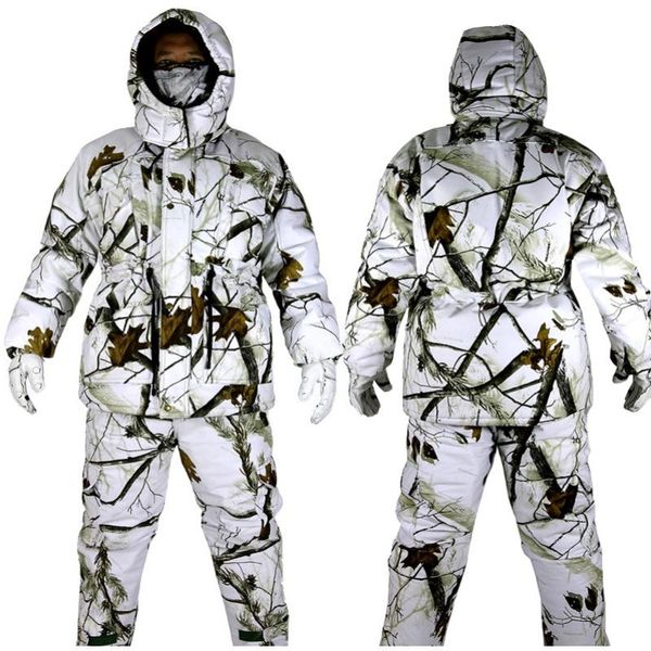 hunting sets winter outdoor bionic camouflage clothes clothing fleece fishing suits ghillie suit snow coat, Camo
hunting sets winter outdoor bionic camouflage clothes clothing fleece fishing suits ghillie suit snow coat, Camo