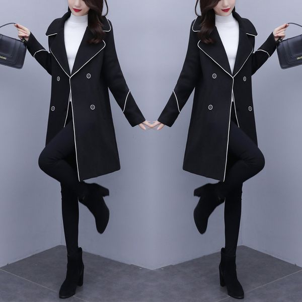 winter new 2021 size big clothes heavy cotton warm wool korean version of women's coat gxs2, Black
winter new 2021 size big clothes heavy cotton warm wool korean version of women's coat gxs2, Black