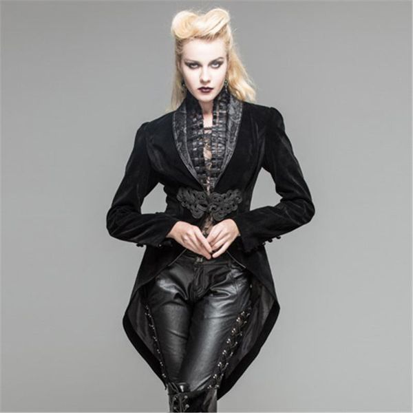 women's jackets devil fashion women steampunk retro swallow tail victorian style party formal coats stage perform costume, Black;brown
women's jackets devil fashion women steampunk retro swallow tail victorian style party formal coats stage perform costume, Black;brown