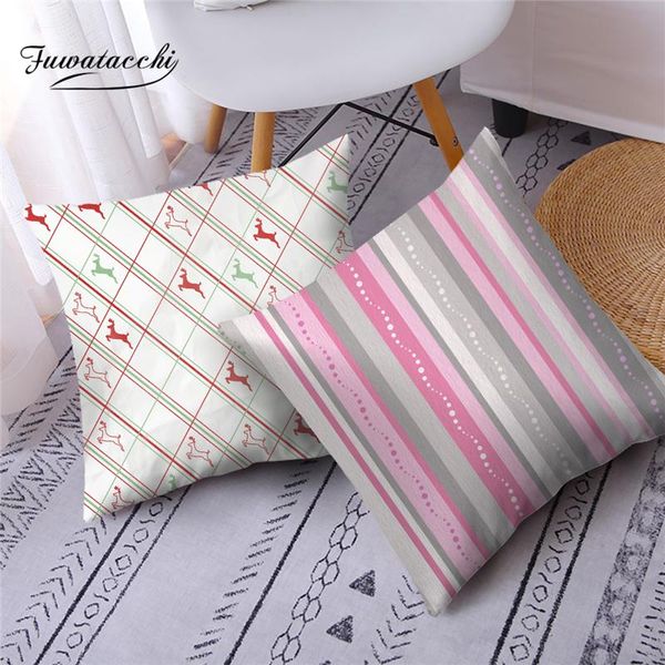 fuwatacchi geometric pattern cushion cover stripped print throw pillow covers for home sofa decor pillowcase funda cojin 45x45cm
fuwatacchi geometric pattern cushion cover stripped print throw pillow covers for home sofa decor pillowcase funda cojin 45x45cm