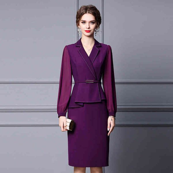 Casual Dresses Zhili middle-aged elegant dress autumn suit collar fake two long sleeve waist closing slim one-step skirt N02R, Black;gray
Casual Dresses Zhili middle-aged elegant dress autumn suit collar fake two long sleeve waist closing slim one-step skirt N02R, Black;gray