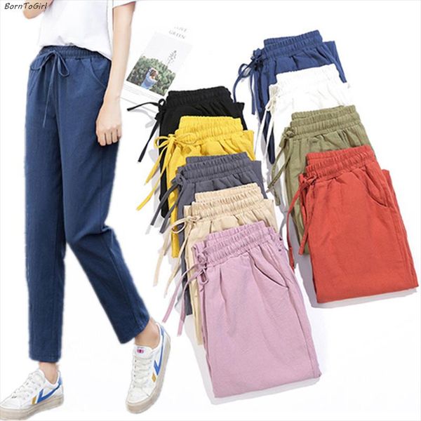 borntogirl 2020 summer autumn casual harem pants for women high waist black white yellow blue pink khaki green red pants
borntogirl 2020 summer autumn casual harem pants for women high waist black white yellow blue pink khaki green red pants