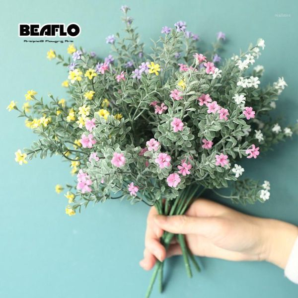 1bouquet/7branch fake flowers artificial daisy gypsophila indoor flower plastic floral wedding party home decoration1
1bouquet/7branch fake flowers artificial daisy gypsophila indoor flower plastic floral wedding party home decoration1