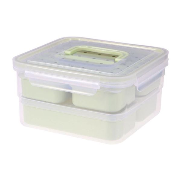 6pcs storage containers with lids leak proof easy snap lock and bpa plastic container lunch box set for kitchen use(gr
6pcs storage containers with lids leak proof easy snap lock and bpa plastic container lunch box set for kitchen use(gr