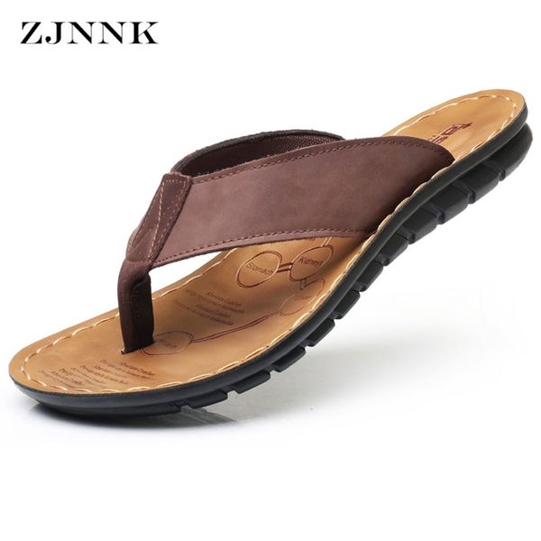 zjnnk cow leather men beach slippers fashion flip flops with soft sole trendy breathable easy to match men summer shoes y200706, Black
zjnnk cow leather men beach slippers fashion flip flops with soft sole trendy breathable easy to match men summer shoes y200706, Black