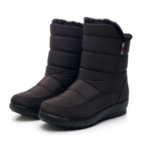 women boots winter shoes platform snow boots woman plush warm female high plus size ladies shoes casual waterproof 2020, Black
women boots winter shoes platform snow boots woman plush warm female high plus size ladies shoes casual waterproof 2020, Black