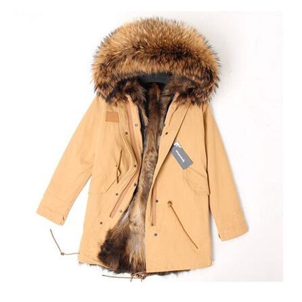 brand winter jacket women long fox coat female warm jackets natural raccoon collar real fur lined parka 201214, Black
brand winter jacket women long fox coat female warm jackets natural raccoon collar real fur lined parka 201214, Black