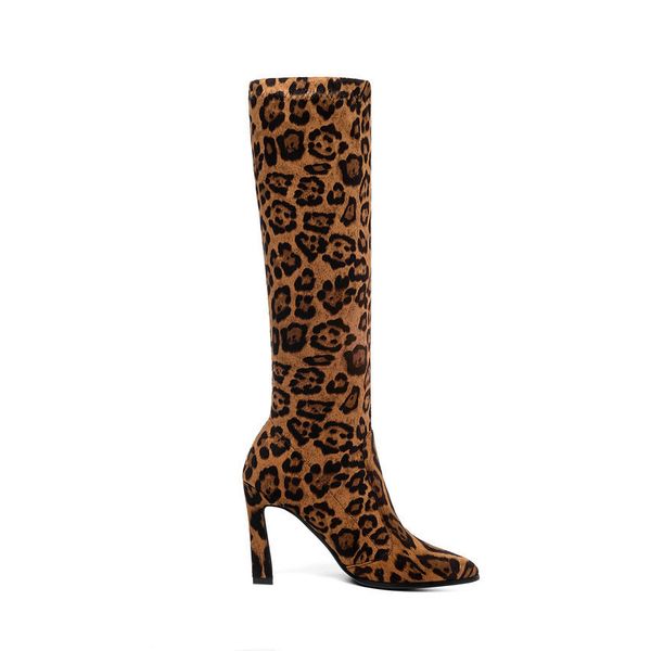 2020 high heels women boots mid calf shoes pointed toe winter autumn stretch suede slip on woman boots size 34-43, Black
2020 high heels women boots mid calf shoes pointed toe winter autumn stretch suede slip on woman boots size 34-43, Black
