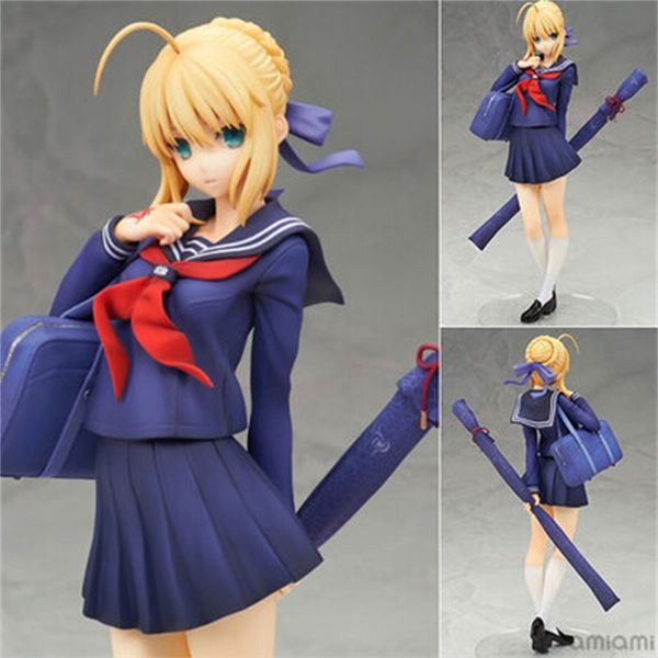 new 20cm fate stay night saber saber school uniform style action figure toys collection christmas toy doll no box t200704
new 20cm fate stay night saber saber school uniform style action figure toys collection christmas toy doll no box t200704
