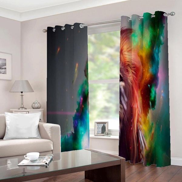 curtain & drapes fantasy animal tiger po window curtains for living room bedroom color night sky half-blackout 2 pnels with hooks
curtain & drapes fantasy animal tiger po window curtains for living room bedroom color night sky half-blackout 2 pnels with hooks