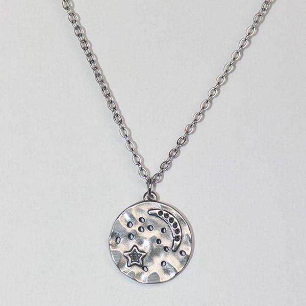 chains 1pc uneven moon and star stainless steel pendant necklace planet science necklaces women men girls christmas jewelry gift, Silver
chains 1pc uneven moon and star stainless steel pendant necklace planet science necklaces women men girls christmas jewelry gift, Silver