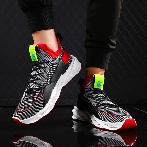 male breathable rubber inferior to outdoor range women's casual shoes zapatillas hombre, Black;brown