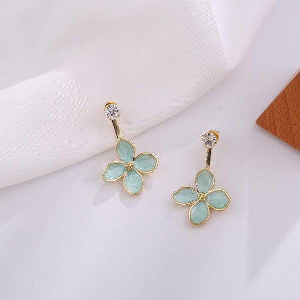 stud handmade bohemian enamel green flower earrings for women girl gift rhinestone jewelry pendientes brincos, Golden;silver
stud handmade bohemian enamel green flower earrings for women girl gift rhinestone jewelry pendientes brincos, Golden;silver