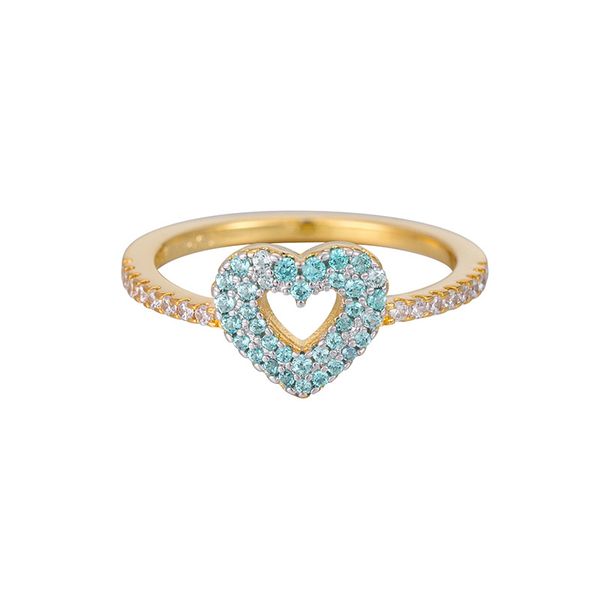 new lake blue heart-shaped ring personalized fashion gift for girlfriend, Golden;silver
new lake blue heart-shaped ring personalized fashion gift for girlfriend, Golden;silver