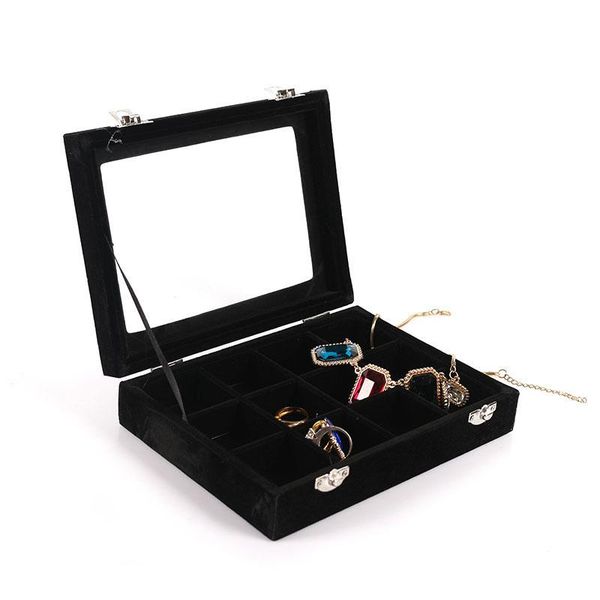 new 12 grids velvet jewelry storage box ring earring box necklace makeup holder case organizer women jewelry storage showcase, Pink;blue
new 12 grids velvet jewelry storage box ring earring box necklace makeup holder case organizer women jewelry storage showcase, Pink;blue