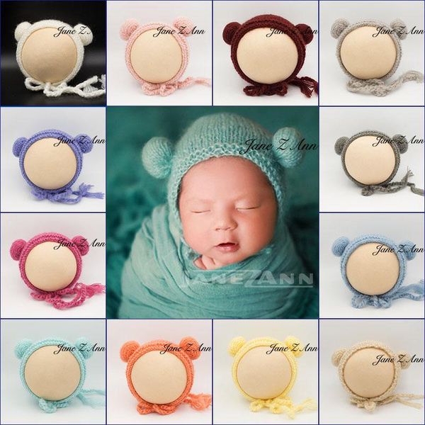 caps & hats jane z ann crochet born poshoot hat ball bear ear bonnet soft baby infant po props shooting accessories, Yellow
caps & hats jane z ann crochet born poshoot hat ball bear ear bonnet soft baby infant po props shooting accessories, Yellow