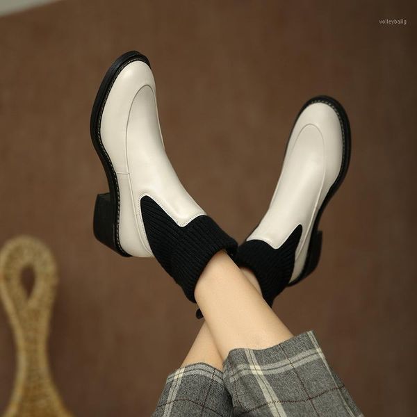 2020 spring and autumn new all-match socks boots fashion thick heel short boots women's mid-heel platform shoes x3261, Black
2020 spring and autumn new all-match socks boots fashion thick heel short boots women's mid-heel platform shoes x3261, Black