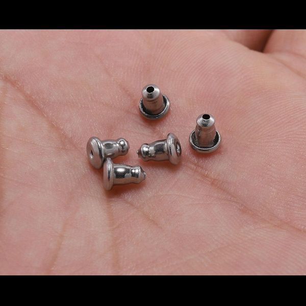 50шт 4,8 * 5.8mm из нержавеющей стали серьги шпильки подпирает пробка уха plugging серьга спины для изготовления ювелирных изделий поставки
50шт 4,8 * 5.8mm из нержавеющей стали серьги шпильки подпирает пробка уха plugging серьга спины для изготовления ювелирных изделий поставки