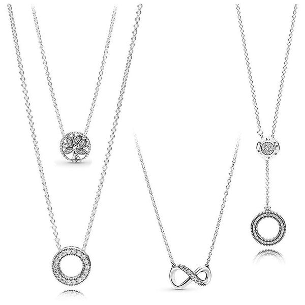 925 sterling silver sparkling infinity collier with crystal necklace for women wedding party fashion jewelry
925 sterling silver sparkling infinity collier with crystal necklace for women wedding party fashion jewelry